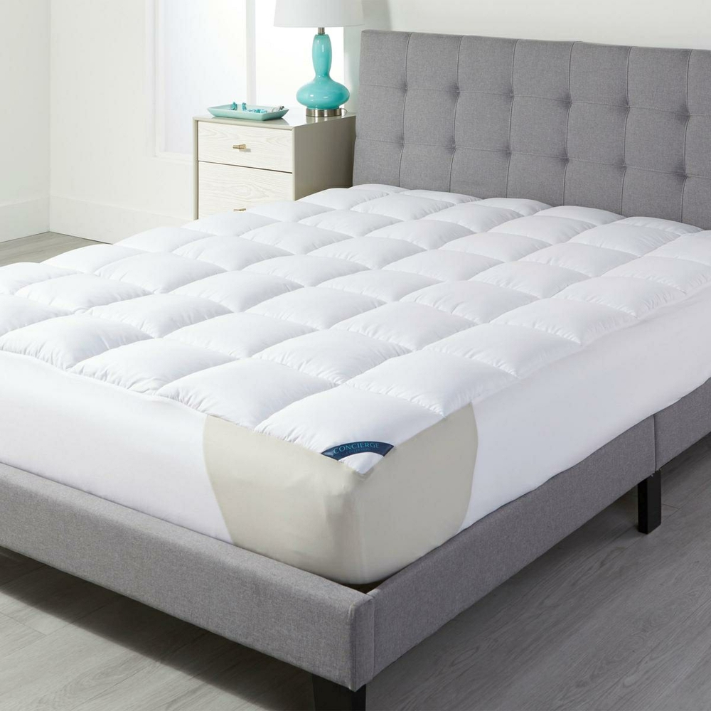 Concierge Collection Mattress Pad Cal. King White